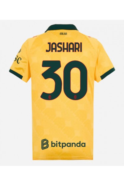 AC Milan Ardon Jashari #30 Jalkapallovaatteet Naisten Kolmaspaita 2025-26 Lyhythihainen AC Milan Ardon Jashari #30 Jalkapallovaatteet Naisten Kolmaspaita 2025-26 Lyhythihainen